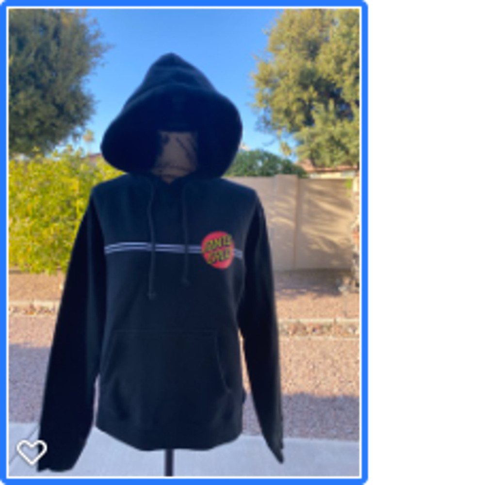 Large Santa Cruz Hoodie Like new